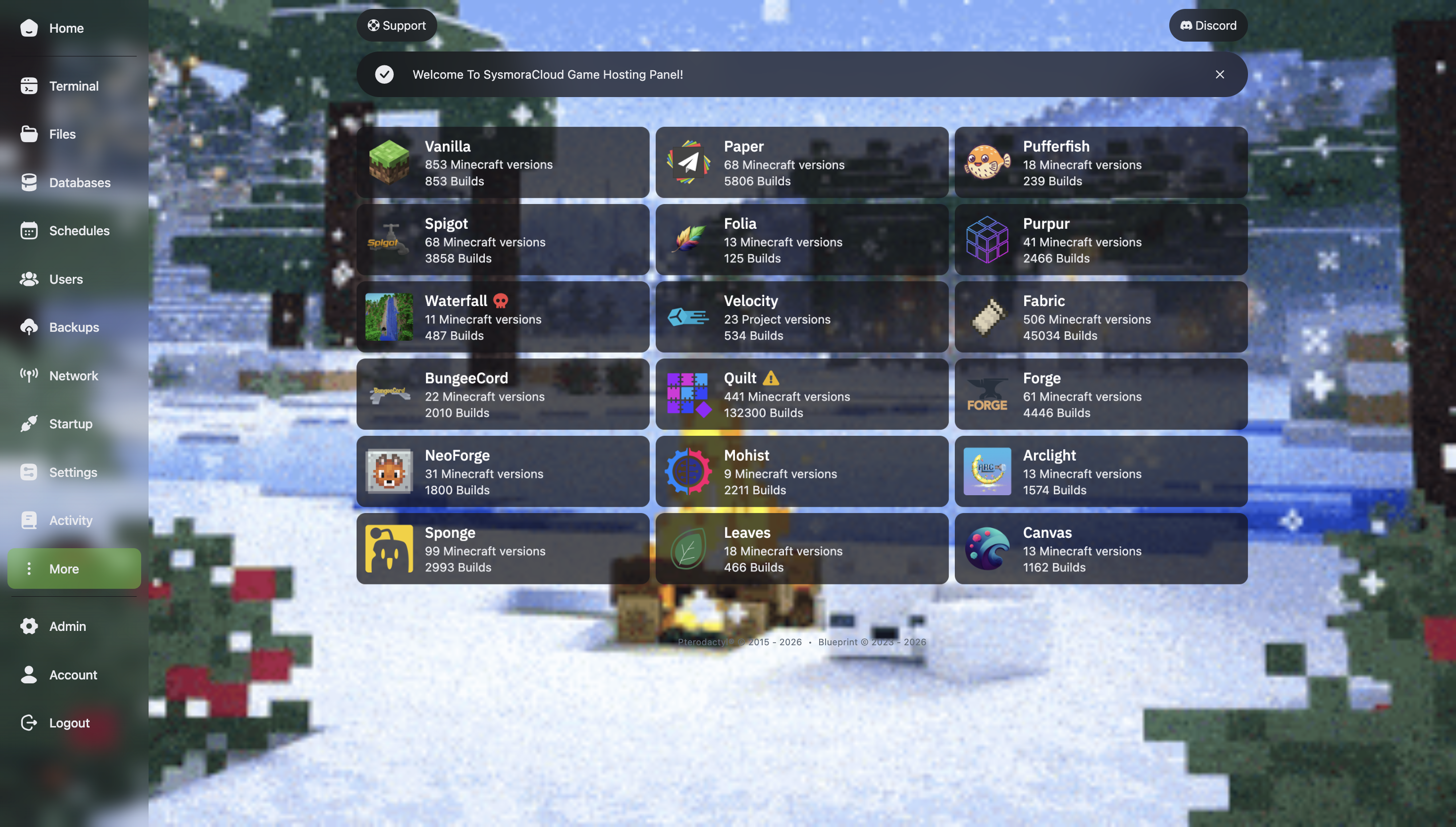 SysmoraCloud Game Panel - Version Changer